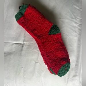 NWT Christmas fuzzy socks